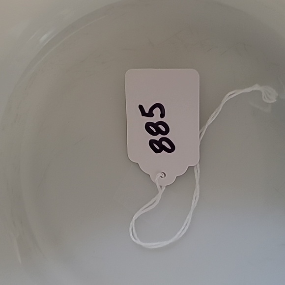 PYREX for Hamilton Beach large mixing bowl white milk glass w ribbing vtg - Picture 9 of 13